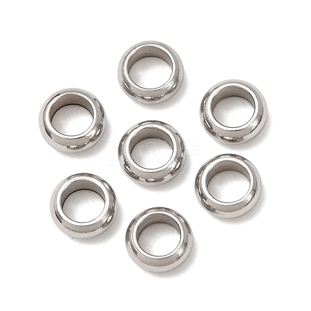 Tarnish Resistant Ring 304 Stainless Steel Spacer Beads STAS-N020-11-5mm-1