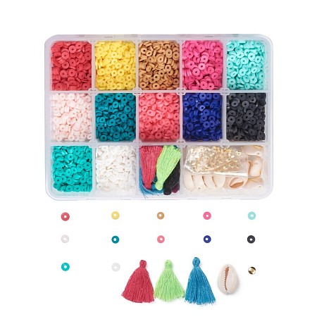 DIY Jewelry Kit CLAY-JP0001-05B-1