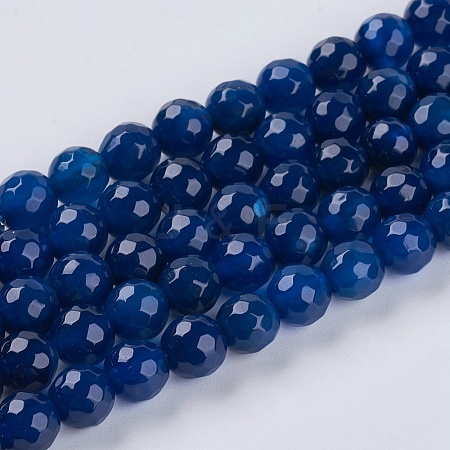 Natural Agate Beads Strand X-G-G580-6mm-02-1