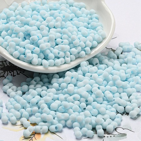 Macaron Color Opaque Frosted Glass Seed Beads X1-SEED-K009-12B-11-1