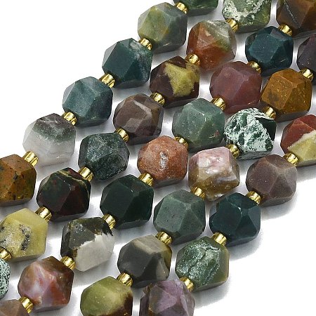 Natural Ocean Jasper Beads Strands G-I376-A64-01-1