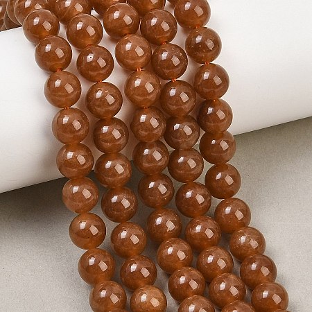 Dyed Natural White Jade Beads Strands GG-CBAD029-A04-8mm-1