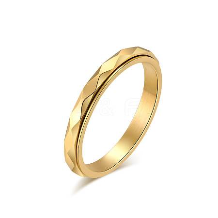 304 Stainless Steel Rotating Finger Rings FS-WGA316C-04-1