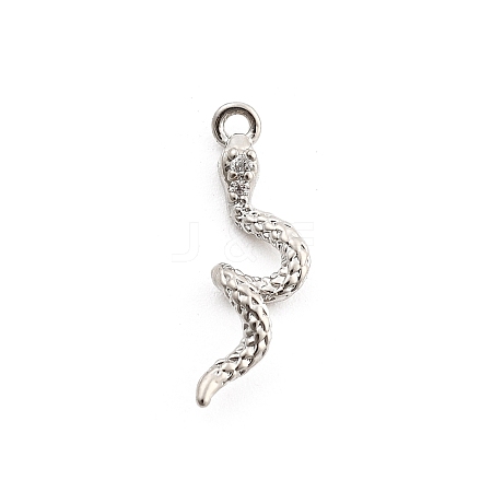 Brass Micro Pave Cubic Zirconia Pendants LS-KK-M321-01D-P-1