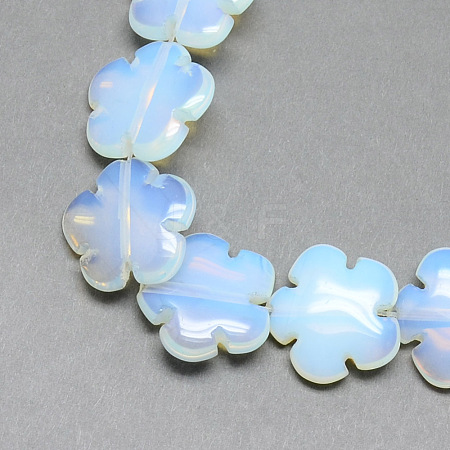 Opalite Bead Strands G-T003-16mm-17-1