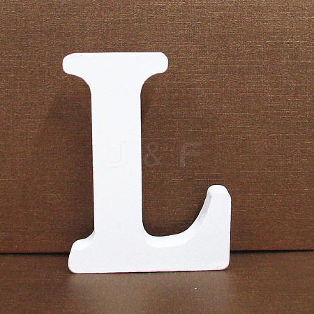 Letter Wooden Ornaments LETT-PW0002-61L-1