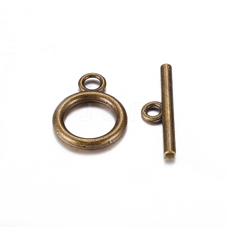 Tibetan Style Alloy Toggle Clasps LS-MLF0273Y-1