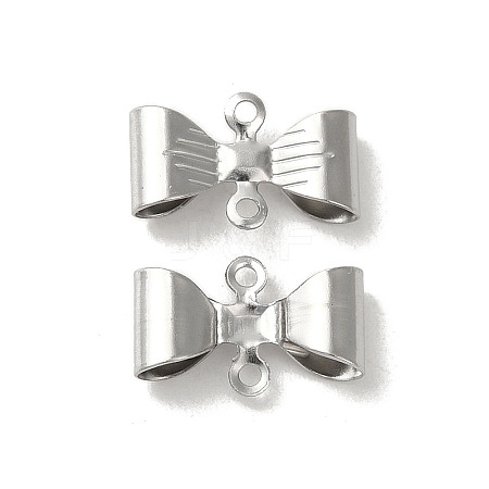 304 Stainless Steel Connector Charms STAS-P363-01P-1