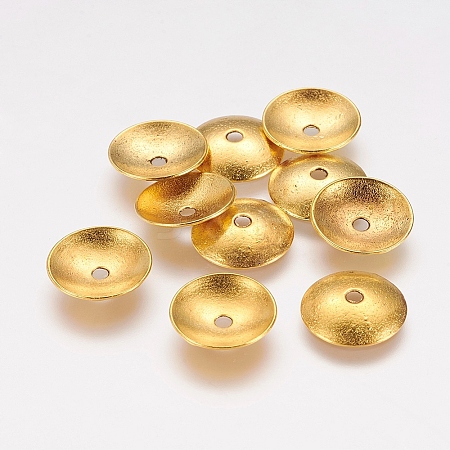 Alloy Beads Caps PALLOY-EA11072Y-AG-NF-1