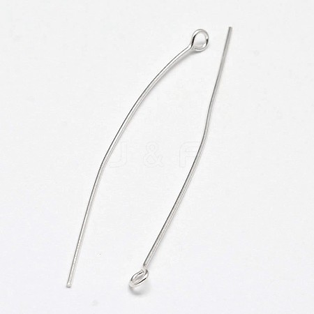 925 Sterling Silver Eye Pin STER-F018-02J-1