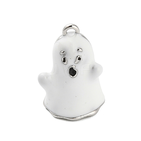 Halloween Brass Enamel Pendants KK-F915-01C-P-1