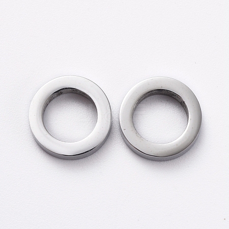 Non-Tarnish 304 Stainless Steel Linking Rings for Jewelry Making STAS-G215-26-P03-1