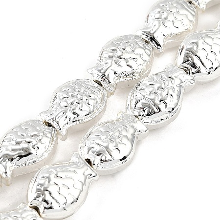 Electroplate Glass Beads Strands EGLA-V001-01J-1
