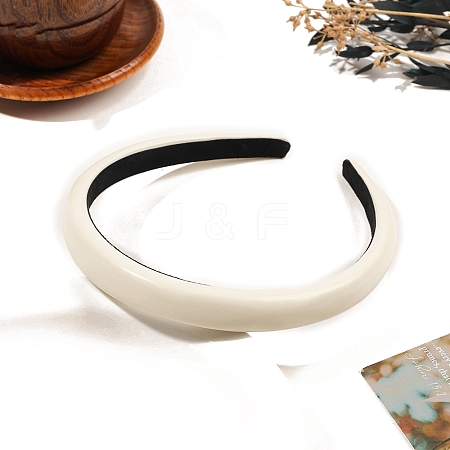 PU Imitation Leather Hair Bands PW-WGD3040-05-1