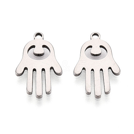 Tarnish Resistant Religion 201 Stainless Steel Charms STAS-N092-29-1