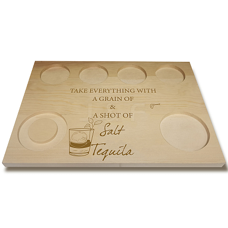 Wooden Wine Serving Tray AJEW-WH0269-001-1