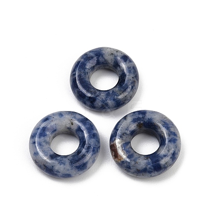 Natural Blue Spot Jasper Pendants G-G202-07A-1
