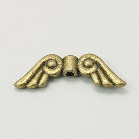 Tibetan Style Alloy Beads TIBEB-1000-AB-FF-1