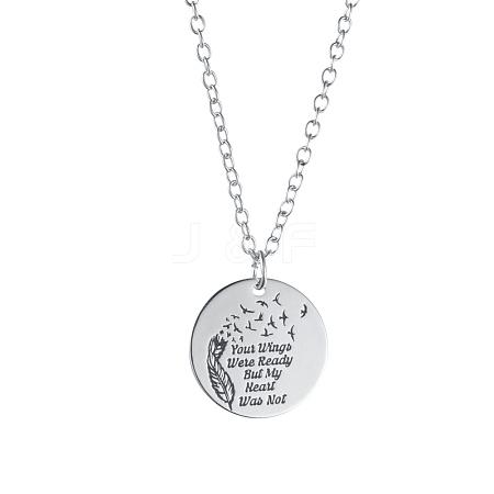 Alloy Pendant Necklaces NJEW-K121-04P-1