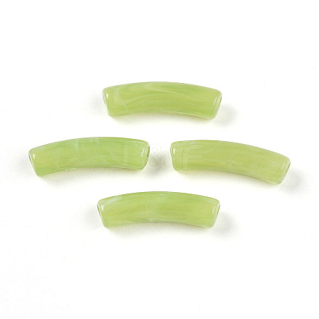 Two Tone Acrylic Beads MACR-ZX025-9-1