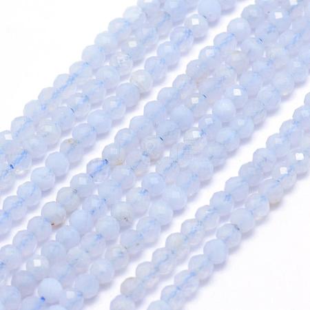 Natural Blue Lace Agate Beads Strands G-E411-12-2mm-1