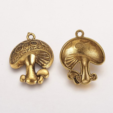 Tibetan Style Alloy Pendants X-TIBEP-10995-AG-1-1