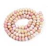 Faceted Electroplated Glass Beads Strands X-GLAA-C023-02-A03-2