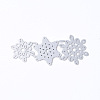 Snowflake Frame Carbon Steel Cutting Dies Stencils DIY-F046-13-2