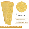 Self Adhesive Gold Foil Embossed Stickers DIY-WH0211-166-2