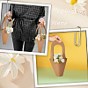 20Pcs Kraft Paper Hand-held Bouquet Bag CARB-GF0001-02-4