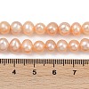 Natural Cultured Freshwater Pearl Beads Strands PEAR-I007-07Y-01B-5