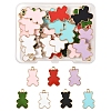 36Pcs Alloy Enamel Pendants ENAM-FS0002-88G-1