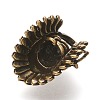 Retro Brass Beads KK-L006-001AB-2