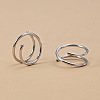 316L Surgical Stainless Steel Spiral Nose Rings WG1DE07-01-2