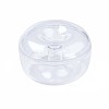 Flat Round Polystyrene Bead Storage Container LS-CON-S043-053-5