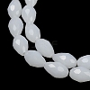 Electroplate Imitation Jade Glass Beads Strands EGLA-N013-J8mm-D03-3