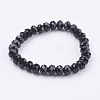 Glass Beads Stretch Bracelets GLAA-K018-01A-1