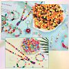 1500Pcs 6 Colors Opaque Acrylic Beads MACR-SZ0001-90B-4
