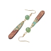 304 Stainless Steel Dangel Earrings EJEW-JE06029-S-4