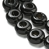 Natural Black Stone Beads Strands G-P536-A03-01-4