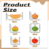 14Pcs 6 Styles Acrylic & Opaque Resin Pendants OACR-LP0001-15-2