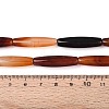 Dyed Natural Agate Beads Strands G-T144-54A-01-4