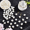 100Pcs ABS Plastic Imitation Pearl Beads OACR-LT0001-09-3