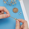 2Pcs 2 Colors Rack Plating 925 Sterling Silver Micro Pave Clear Cubic Zirconia Enhancer Shortener Bails FIND-PH0022-33-3