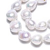 Natural Baroque Pearl Keshi Pearl Beads Strands PEAR-S019-05C-01-4