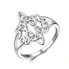 Brass Finger Rings for Women FS-WG7B597-05-4