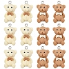 10Pcs Opaque Resin Pendants RESI-YW0004-12A-2
