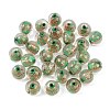 Handmade Gold Sand Lampwork Beads LAMP-K029-08I-2