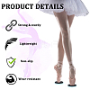 Nylon with Plastic Ballet Turning Disc for Dancer AJEW-WH20054-121F-6
