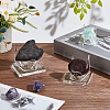 3Pcs 3 Styles Square Acrylic Base Display Easel Stands ODIS-GA0001-60-5